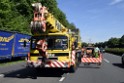 LKW in Boeschung A 3 Rich Frankfurt Hoehe Roesrath Lohmar P036